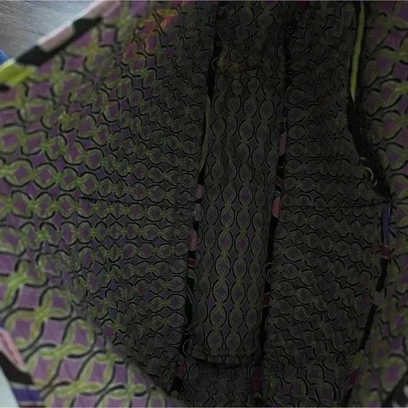 Vera Bradley Top Flap Purple Punch Crossbody Messenger Bookbag - Picture 10 of 10